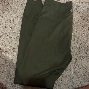 Womens Olive Green leggings 🍋